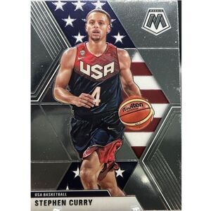 2019-20 STEPH CURRY TEAM USA MOSAIC CARD